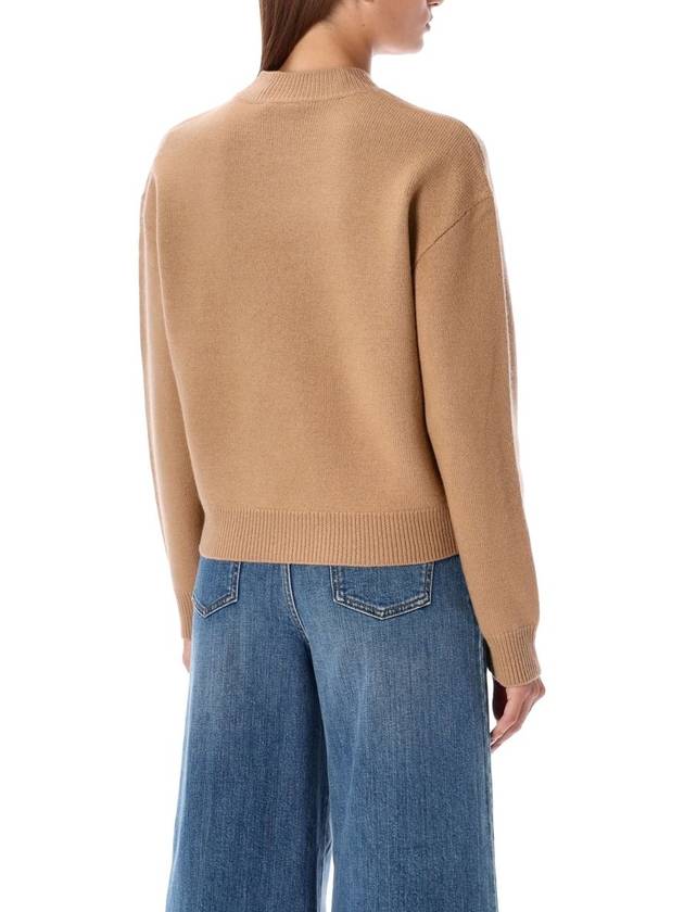 Esther Wool Knit Top Brown - A.P.C. - BALAAN 3