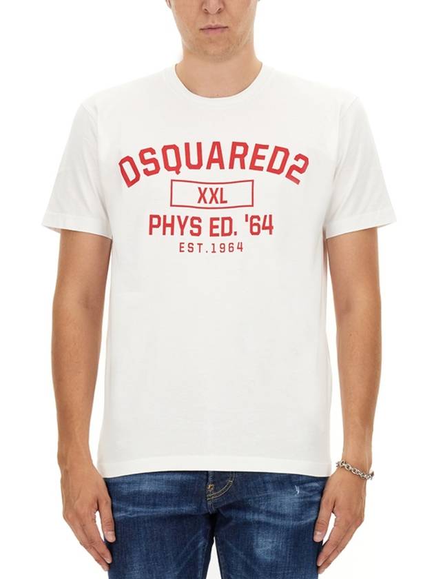 T-SHIRT WITH LOGO - DSQUARED2 - BALAAN 1