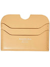 Silver Logo 2-Tier Card Wallet Dune Beige - ACNE STUDIOS - BALAAN 2