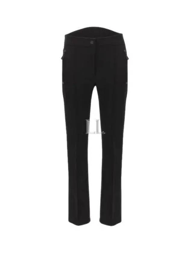 Grenoble Slim Fit Pants Black - MONCLER - BALAAN 2