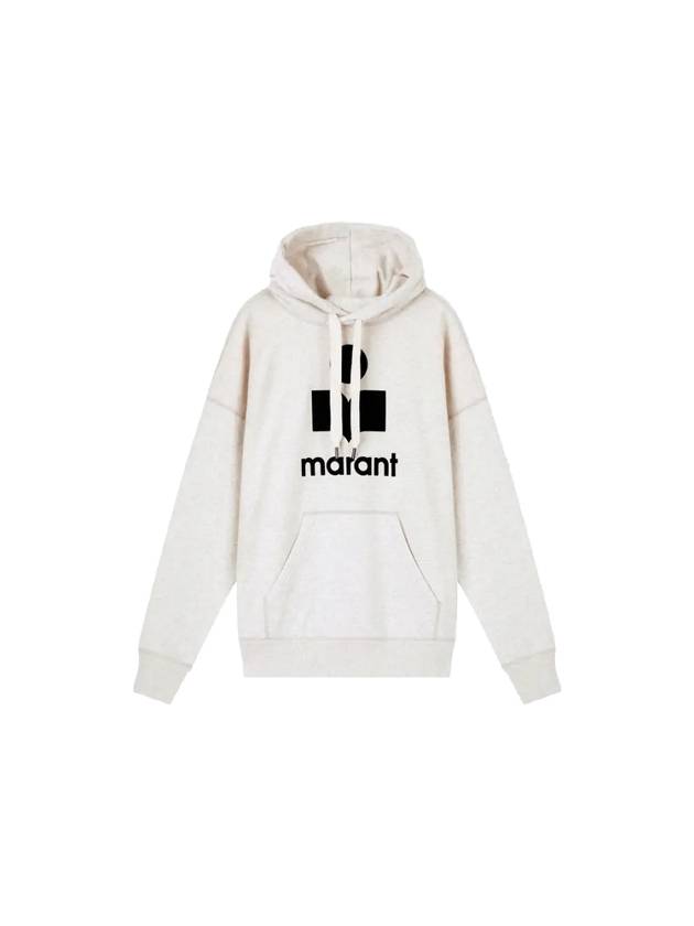 W Isabel Marant Mansell Oversized Hooded Sweatshirt Ecru Luxray - ISABEL MARANT - BALAAN 2