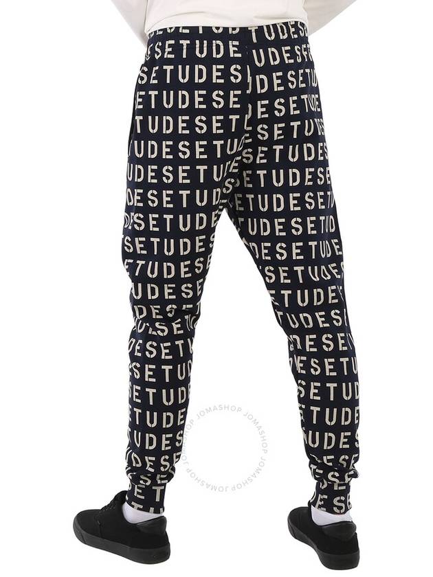 Etudes Men's Tempra Stencil Logo All-Over Pants, Size X-Small - ETUDES - BALAAN 3