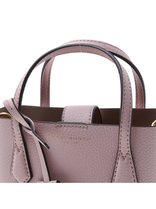 Perry Mini Tote Bag Pink - TORY BURCH - BALAAN 9