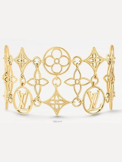 LV Lace Bracelet Gold - LOUIS VUITTON - BALAAN 2