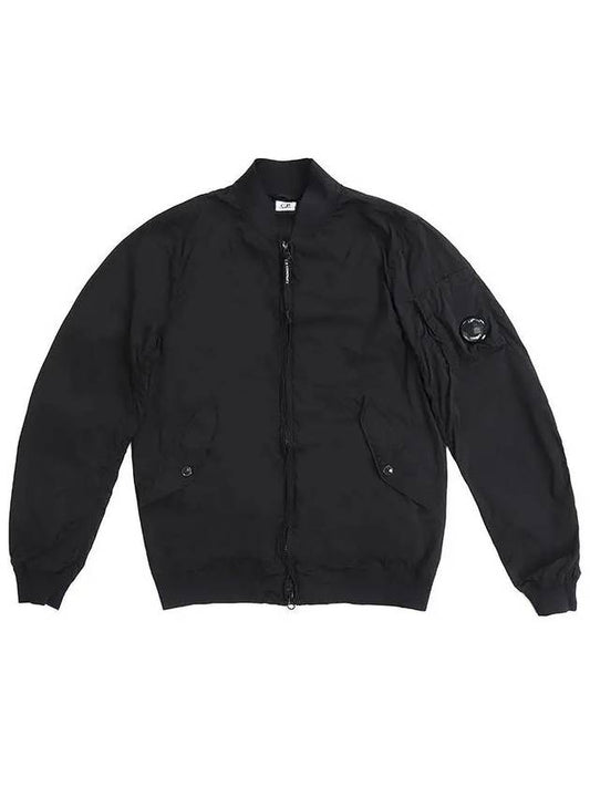 Nycra R Bomber Jacket Black - CP COMPANY - BALAAN 2