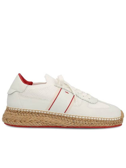 round toe lace-up sneakers 1240597_WH01 - CHRISTIAN LOUBOUTIN - BALAAN 2