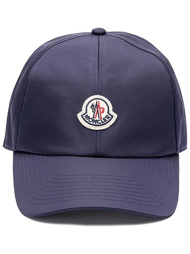 Logo Ball Cap Navy 3B00001 0U282 - MONCLER - BALAAN 3