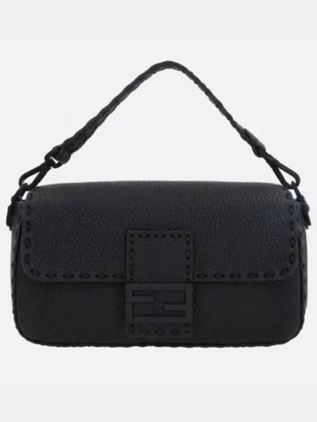 Selleria Regular Baquette Shoulder Bag Black - FENDI - BALAAN 2