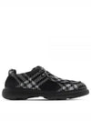 Check Round Toe Derby Black - BURBERRY - BALAAN 2