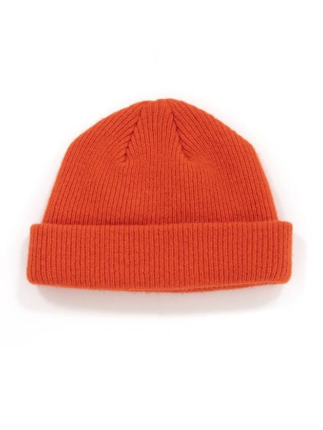 Others Men's Wool Knit Beanie Orange - IOEDLE - BALAAN 3