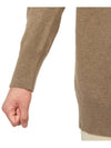 Signature Stitch V-neck Wool Cardigan Beige - MAISON MARGIELA - BALAAN 9