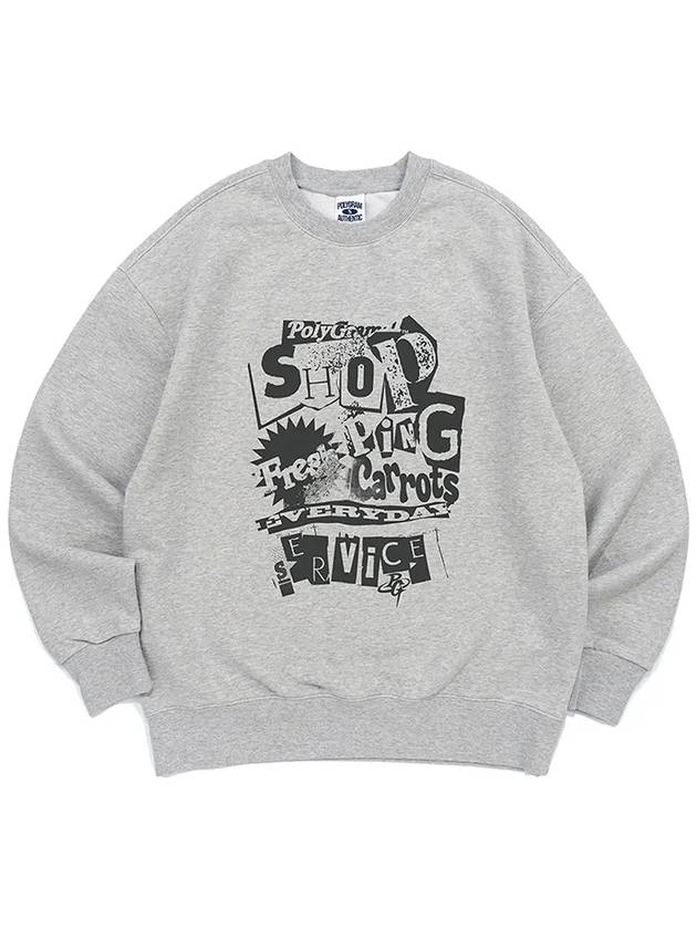 Vint Shopping Sweatshirt Melange - POLYGRAM - BALAAN 3