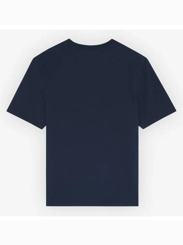 Fox Head Patch Classic Short Sleeve T-Shirt Ink Blue - MAISON KITSUNE - BALAAN 3