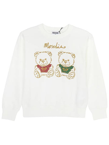 Kids Sweatshirt HOF07H LCA64 10063 Adults can be worn - MOSCHINO - BALAAN 1