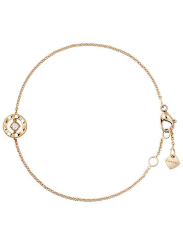 COCO CRUSH Coco crush bracelet 18K beige gold diamond J12368 - CHANEL - BALAAN 1