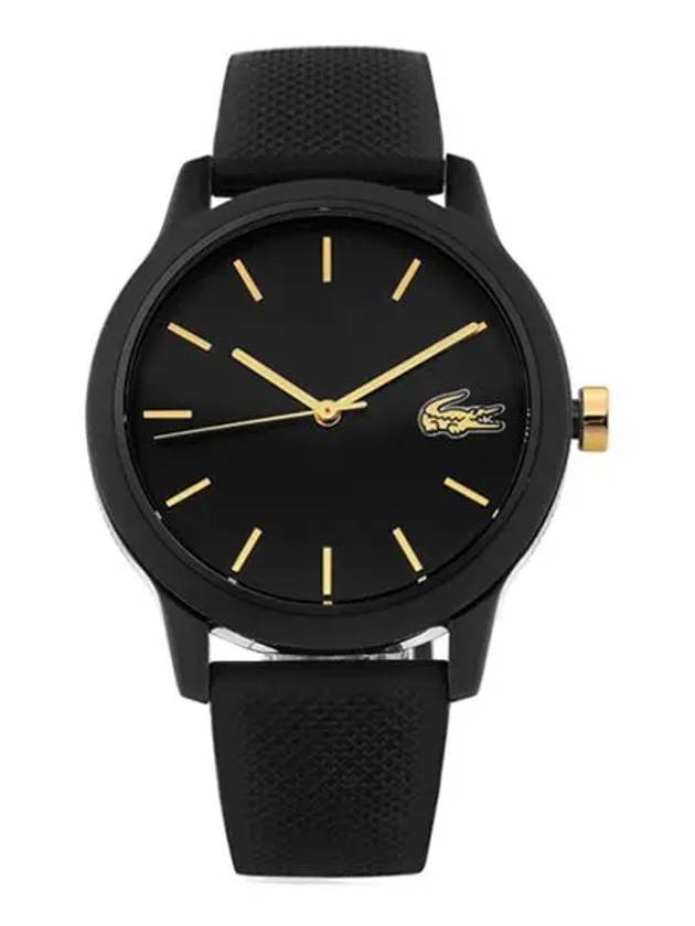 TR90 Quartz Silicone Strap Watch Black - LACOSTE - BALAAN 4