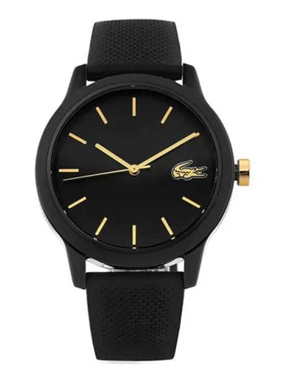 TR90 Quartz Silicone Strap Watch Black - LACOSTE - BALAAN 2