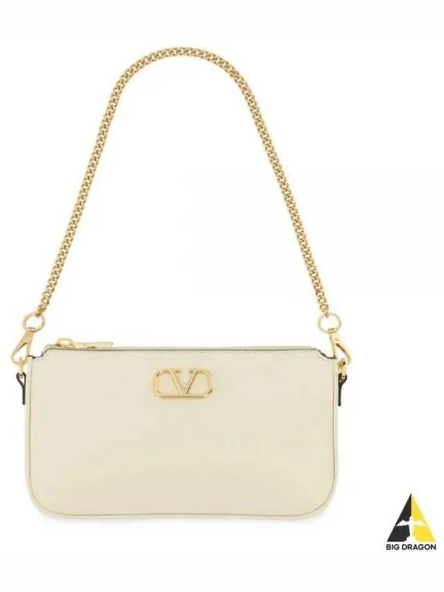 24 4W0P0AA9 MIM 098 4W2P0AA9 V logo signature shoulder bag - VALENTINO - BALAAN 1