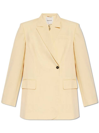 HERSKIND ‘Verner’ Oversize Blazer, Women's, Yellow - BIRGITTE HERSKIND - BALAAN 1