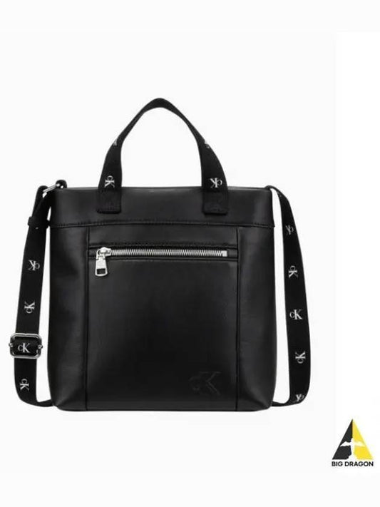 JEANS Women s Black CKJ Ultra Light Tote Bag DH3490 001 - CALVIN KLEIN - BALAAN 1