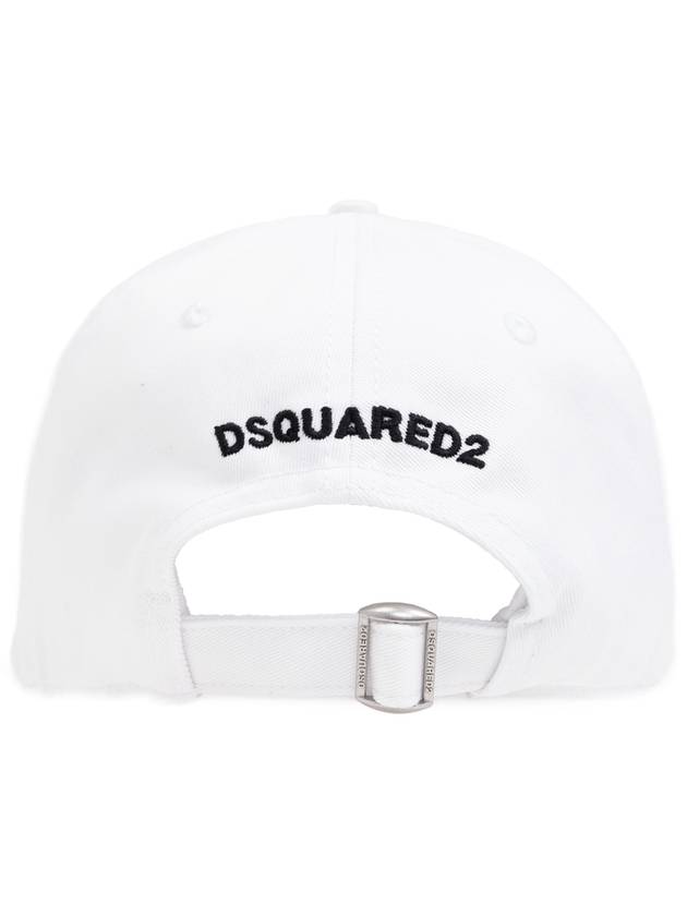 Dsquared2 Baseball Cap, Men's, White - DSQUARED2 - BALAAN 3