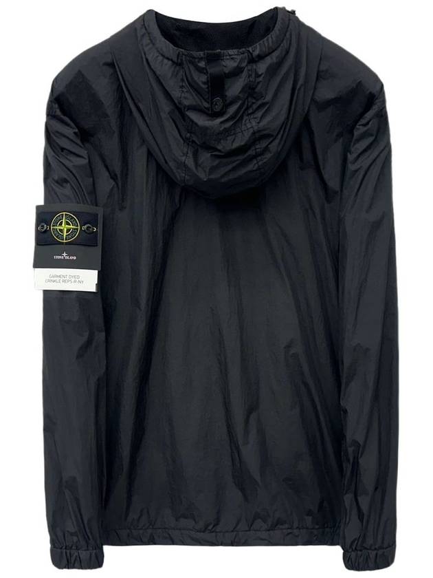 Garment Dyed Crinkle Reps R-Nylon Jacket Black - STONE ISLAND - BALAAN 3