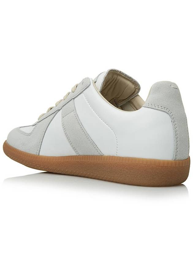 Replica Calfskin Low Top Sneakers White - MAISON MARGIELA - BALAAN 4