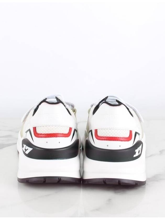 Men s Logo Velcro Sneakers White 42 270 - BURBERRY - BALAAN 4