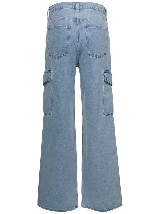 Minka Cargo Bootcut Denim Jeans Blue - AGOLDE - BALAAN 3