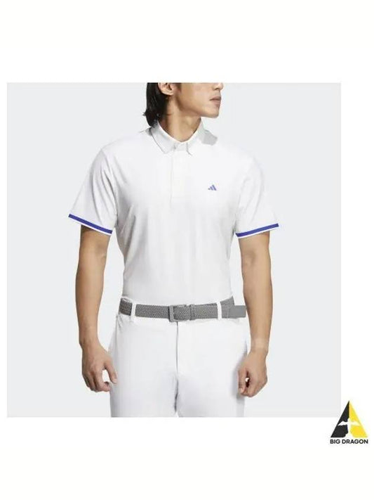 adidas GOLF Statement Punching Polo Shirt HT0078 - ADIDAS GOLF - BALAAN 1