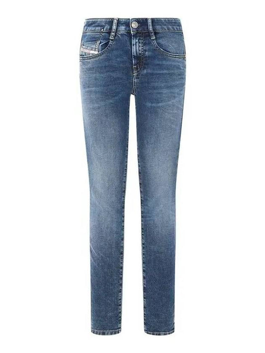 Easy Slim Crinkle Jogged Jeans D OLLIES Indigo - DIESEL - BALAAN 1