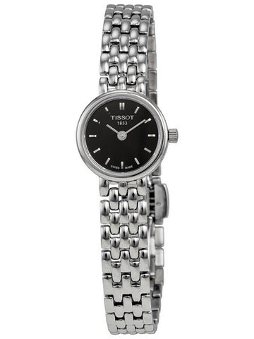 Tissot Lovely Black Dial Stainless Steel Ladies Watch T0580091105100 - TISSOT - BALAAN 1