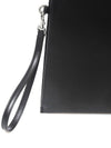 Tiny Monogram Silver Clutch Bag Black - SAINT LAURENT - BALAAN 5