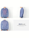 Dsquared Men Somewear Printing Vintage Washing Sweatshirt 74GU0026 Blue - DSQUARED2 - BALAAN 6