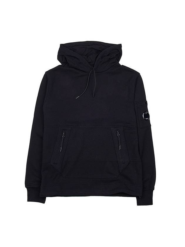 Lens Wappen Hoodie Black - CP COMPANY - BALAAN 2