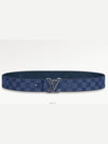 LV Initial 40mm Reversible Leather Belt Blue - LOUIS VUITTON - BALAAN 2