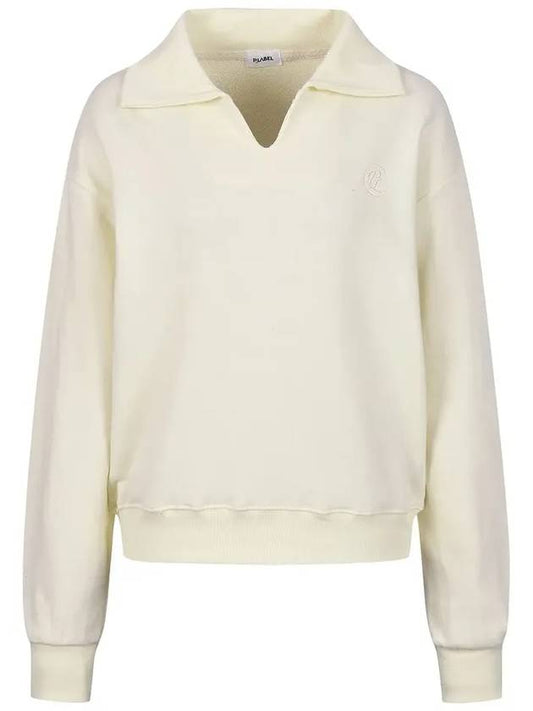 Wing Collar Sweatshirt MW4ME480 - P_LABEL - BALAAN 1