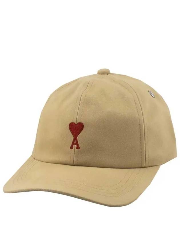 De Coeur Logo Ball Cap Sand - AMI - BALAAN 3