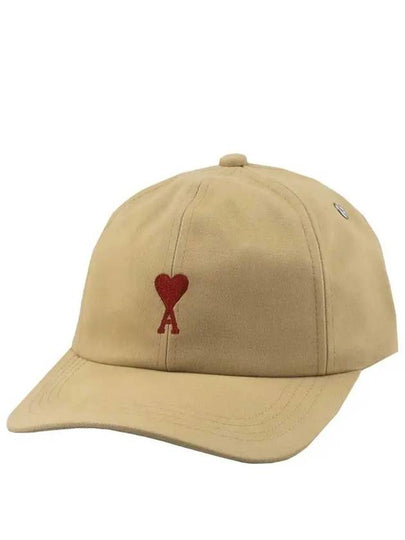 De Coeur Logo Ball Cap Sand - AMI - BALAAN 2