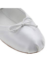 Satin Ballerinas White - MIU MIU - BALAAN 10