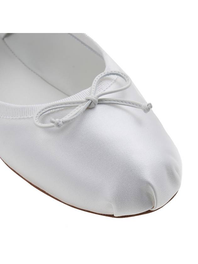 Satin Ballerinas White - MIU MIU - BALAAN 10