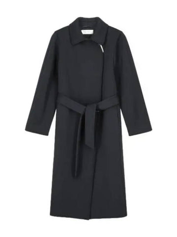 Manuela coat navy - MAX MARA - BALAAN 1