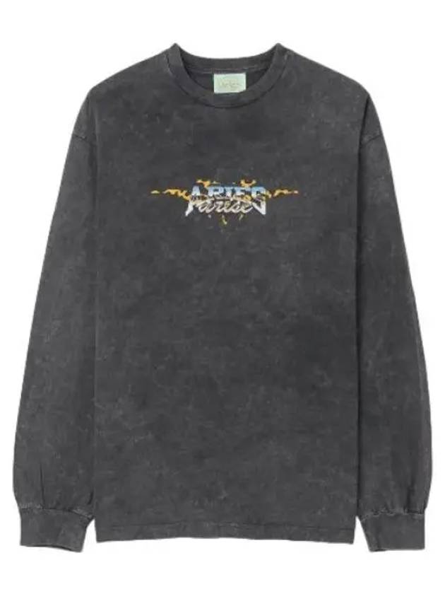 Aries Chrome Desert T Shirt Acid Wash Long Sleeve Tee - ARIES - BALAAN 1