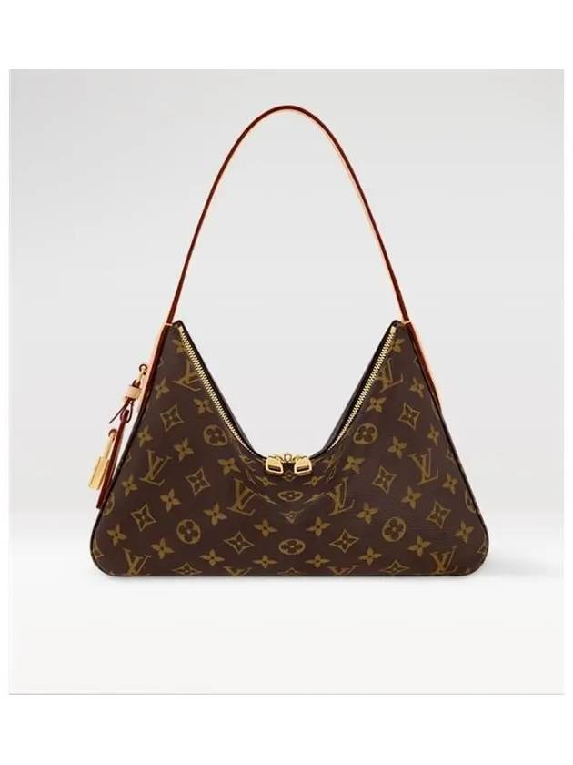 Slouchy PM Monogram Shoulder Bag Brown - LOUIS VUITTON - BALAAN 3