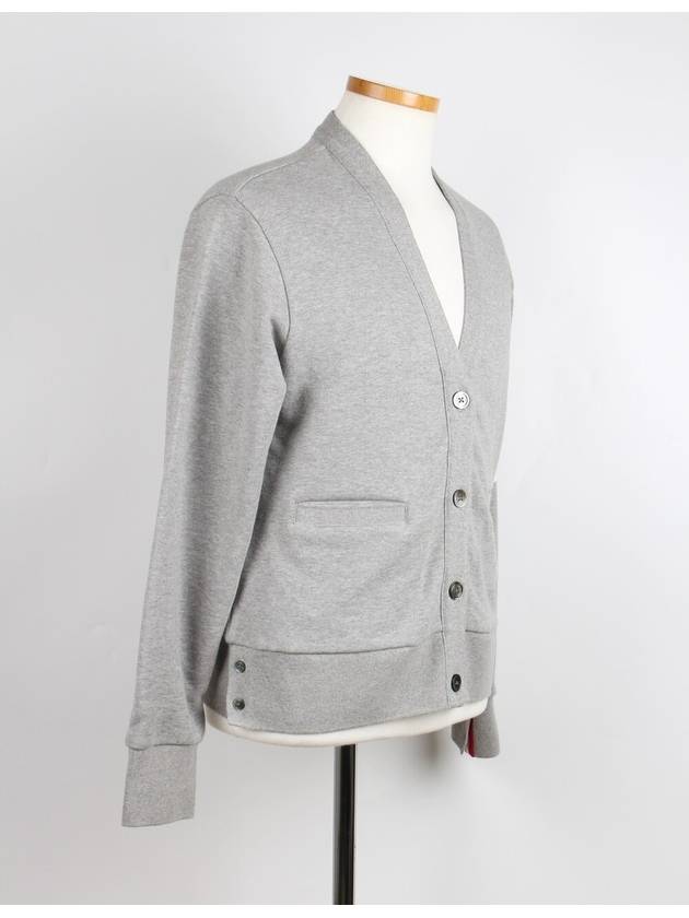 Diagonal armband loopback women s cardigan - THOM BROWNE - BALAAN 6