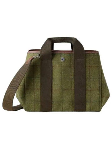 Traverse Hunting Tweed Khaki Bag Tote Handbag - RUE DE VERNEUIL - BALAAN 1