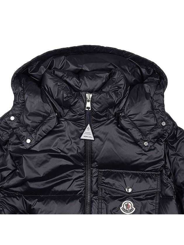 Wollaston Short Down Padding Black - MONCLER - BALAAN 4