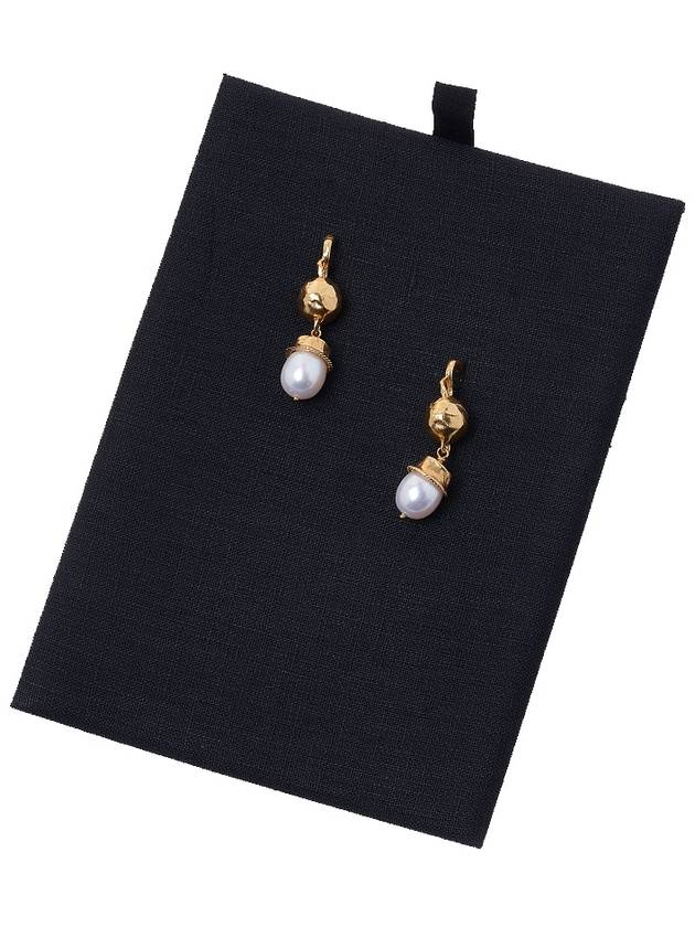 Return to Innocence Pearl Earrings FJ5519 ABRZ 24GOLD - ALIGHIERI - BALAAN 5