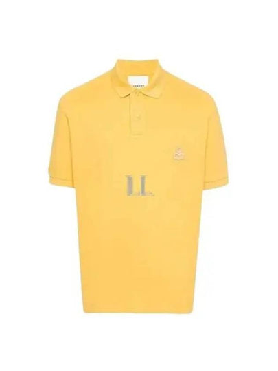 Afko Cotton Polo Shirt Yellow - ISABEL MARANT - BALAAN 2