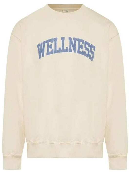 Wellness Logo Sweatshirt Beige - SPORTY & RICH - BALAAN 2